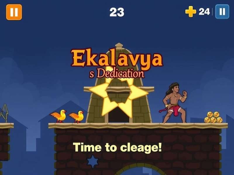 Intense Archery Action in Ekalavya S Dedication Ekalavya S Dedication Gameplay Screenshot